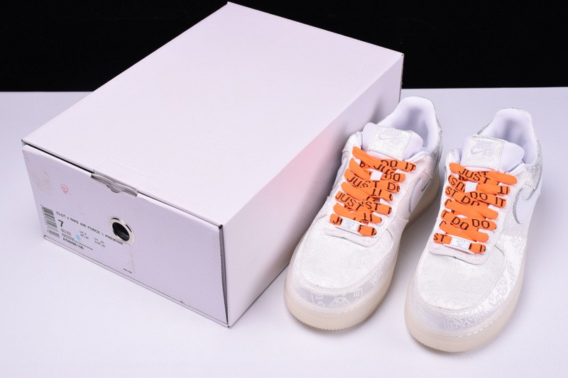 Nike Air Force 1 PRM Clot Silk White  WOMENS  AO9286-100