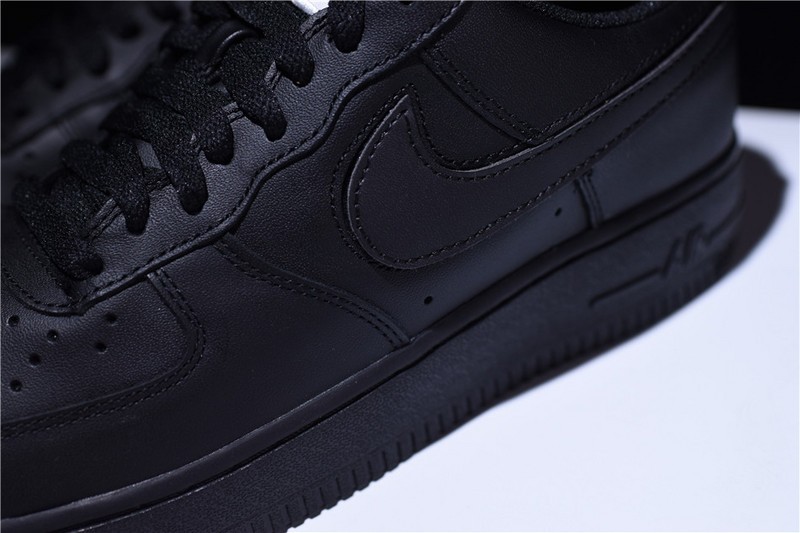 Nike Air Force 1 Velcro Swoosh Pack Black  AH8462-002