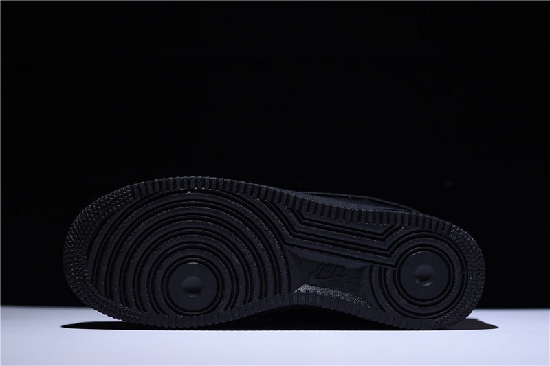Nike Air Force 1 Velcro Swoosh Pack Black  AH8462-002