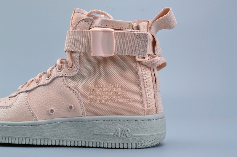 Nike WMNS SF FORCE 1  “Orange Quartz”  Grey womens  AA3966-800