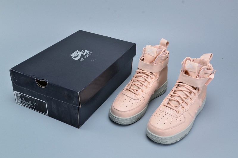Nike WMNS SF FORCE 1  “Orange Quartz”  Grey womens  AA3966-800