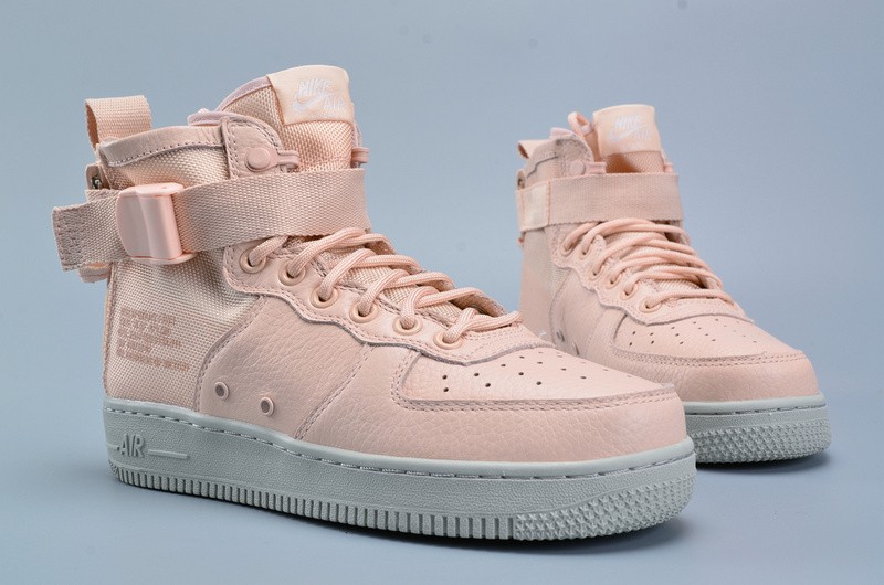 Nike WMNS SF FORCE 1  “Orange Quartz”  Grey womens  AA3966-800
