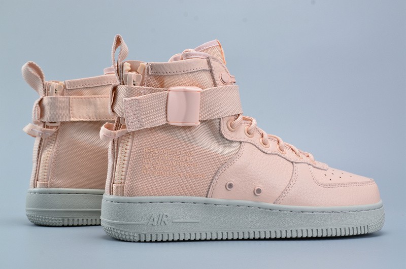 Nike WMNS SF FORCE 1  “Orange Quartz”  Grey womens  AA3966-800
