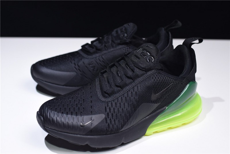 Nike Air Max 270 Black Volt Green Neon  AH8050-011