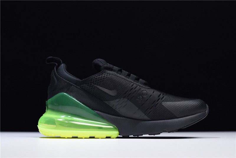 Nike Air Max 270 Black Volt Green Neon  AH8050-011