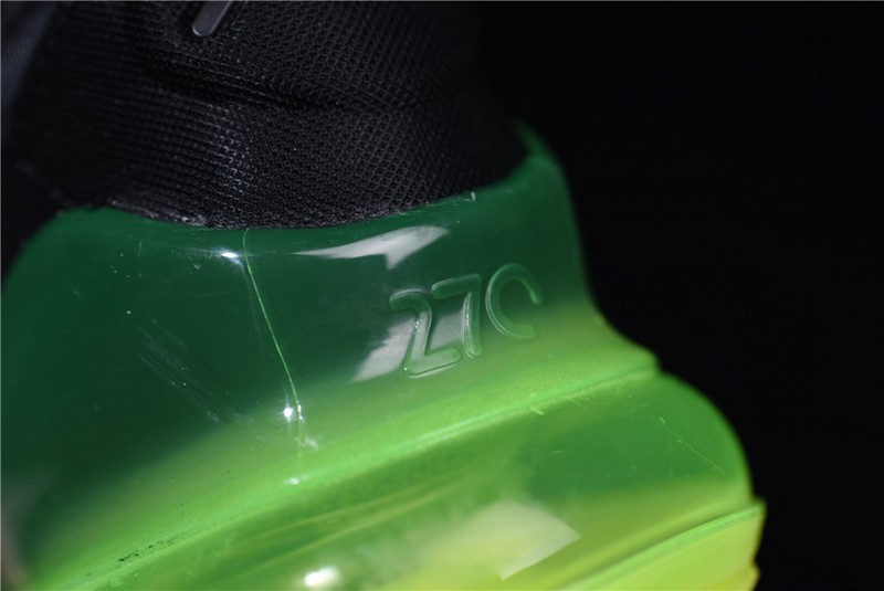 Nike Air Max 270 Black Volt Green Neon  AH8050-011