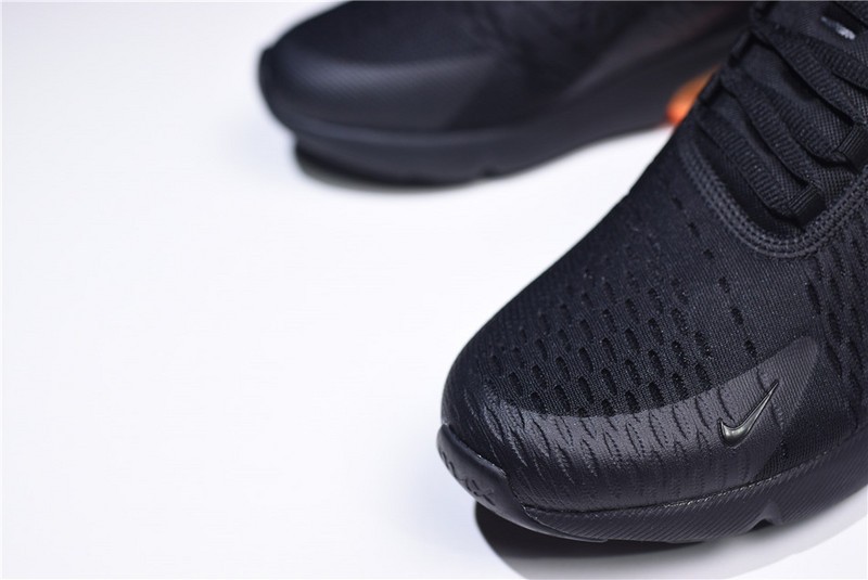 NIKE mens AIR MAX 270 “Tonal Orange” black  AH8050-008