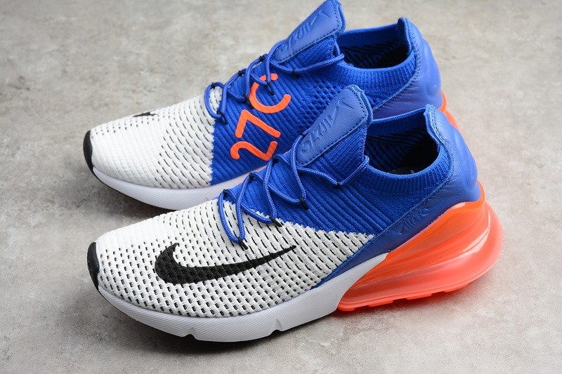 NIKE AIR MAX 270 FLYKNIT “RACER BLUE/TOTAL CRIMSON” AO1023-101