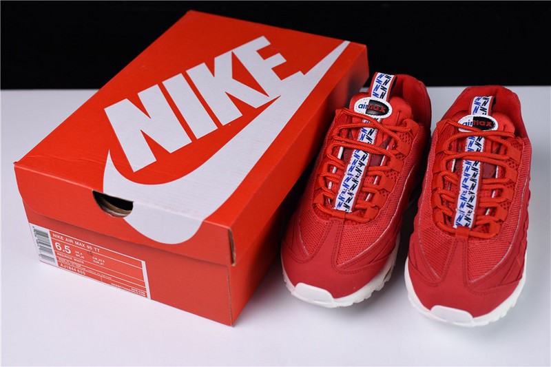 Nike AIR MAX 95 TT "PULL TAB"  gym red/ sail-gym-blue AJ1844-600