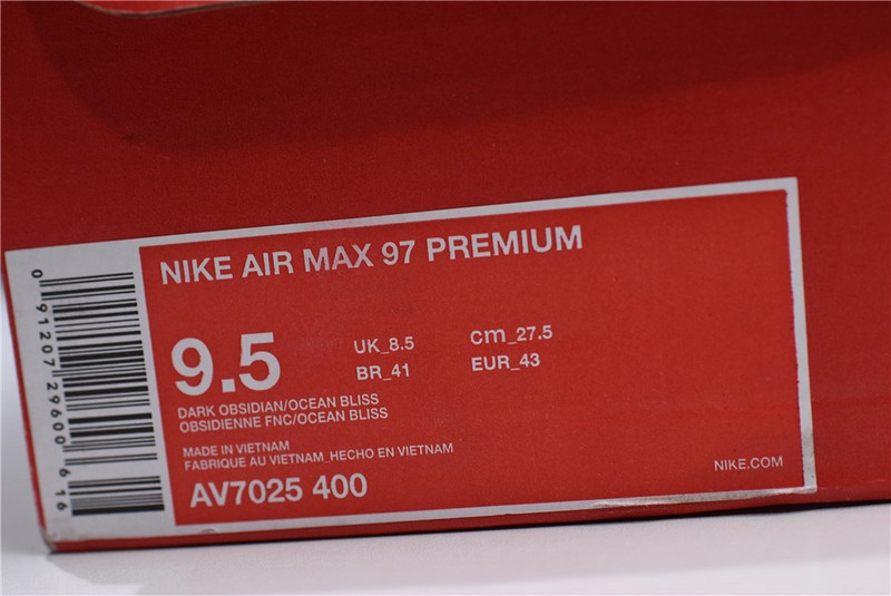 Nike Air Max 97 Ocean Bliss AV7025-400