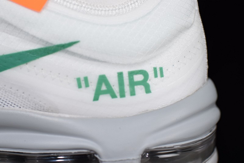 Off White X Air Max 97 white-mint green AJ4585 101