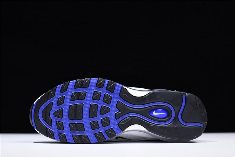 NIKE  Air Max 97 White/Black-Persin Violet  921522-102