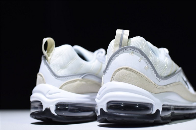 Nike Air Max 98 “Fossil” White/Black-Fossil-Reflect Silver AH6799-102