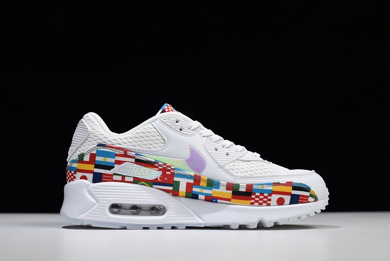 NIKE AIR MAX 90 NIC QS "INTERNATIONAL FLAG PACK"  A05119 100