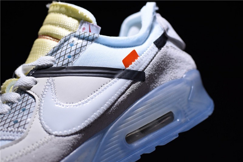 OFF-WHITE x Nike Air Max 90 Sail Muslin Virgil Abloh AA7293-100