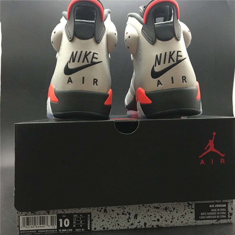 Air Jordan 6 Reflective Silver  CI4072-001