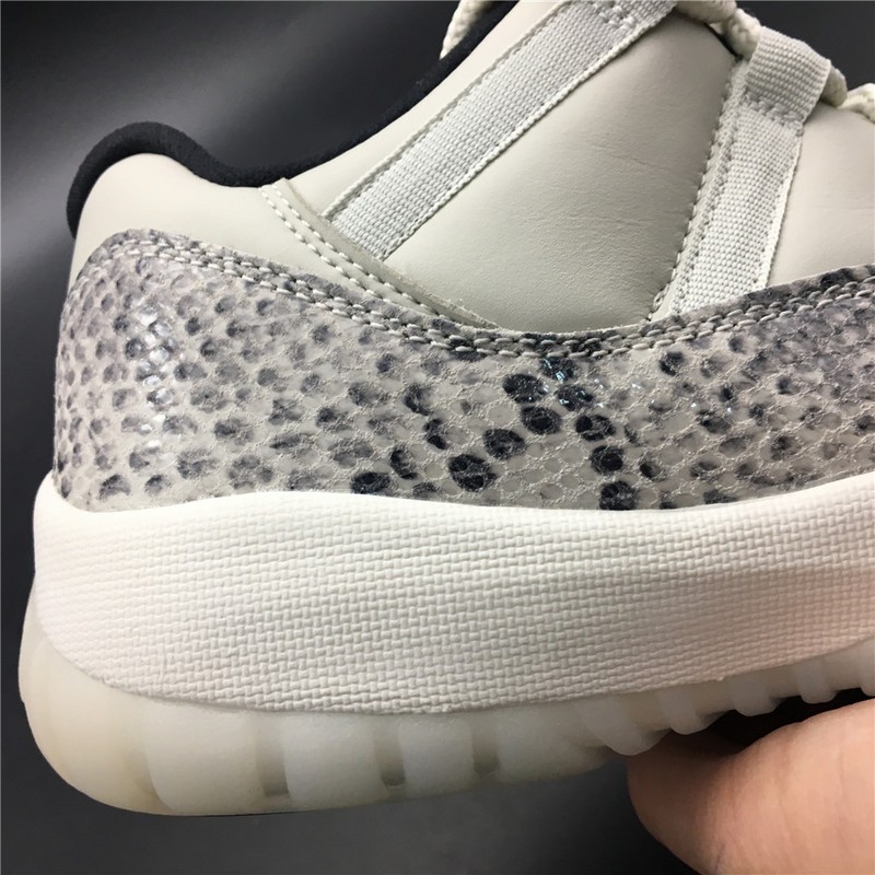 Air Jordan 11 Low Snakeskin Light Bone CD6846-002