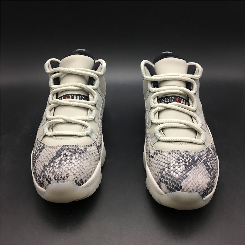Air Jordan 11 Low Snakeskin Light Bone CD6846-002