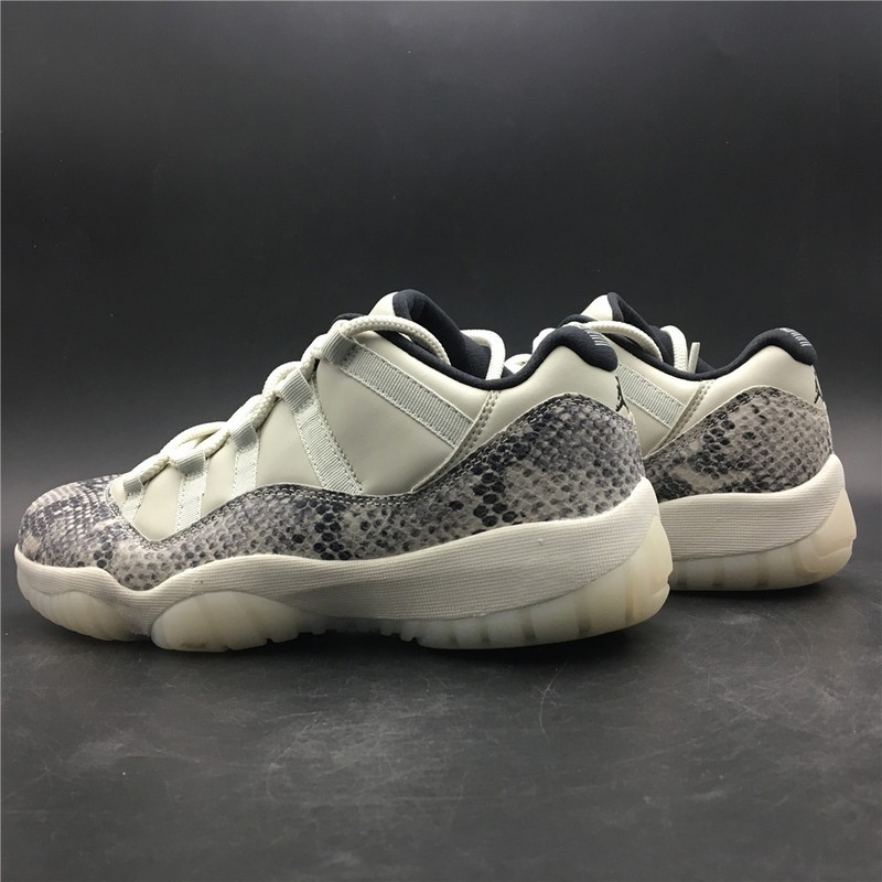 Air Jordan 11 Low Snakeskin Light Bone CD6846-002