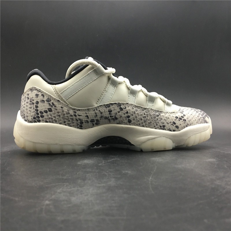 Air Jordan 11 Low Snakeskin Light Bone CD6846-002