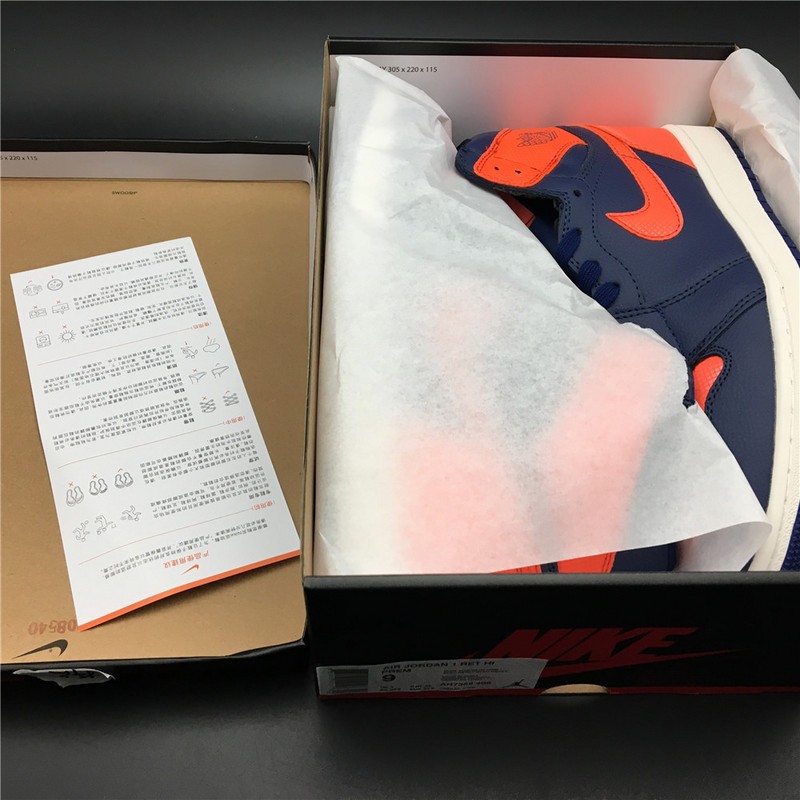 Air Jordan 1 High Premium Blue Void AH7389-408