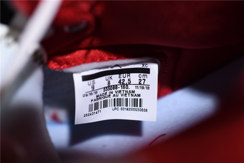 Air Jordan 1 Phantom Sail University Red 555088-160
