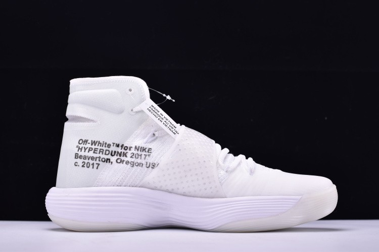 OFF-WHITE x Nike Hyperdunk 2017 FK THE TEN 10 Virgil Abloh  AJ4578-100