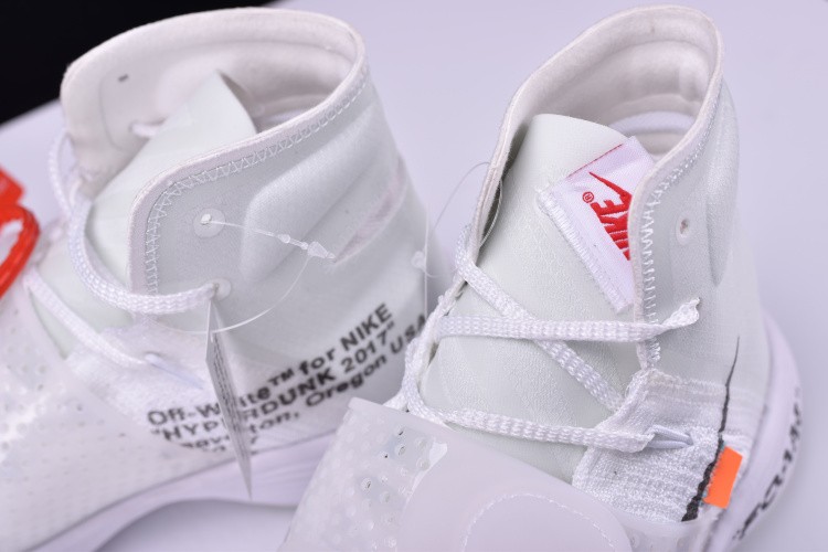 OFF-WHITE x Nike Hyperdunk 2017 FK THE TEN 10 Virgil Abloh  AJ4578-100