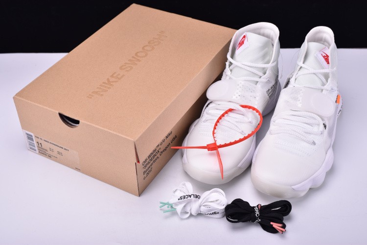 OFF-WHITE x Nike Hyperdunk 2017 FK THE TEN 10 Virgil Abloh  AJ4578-100