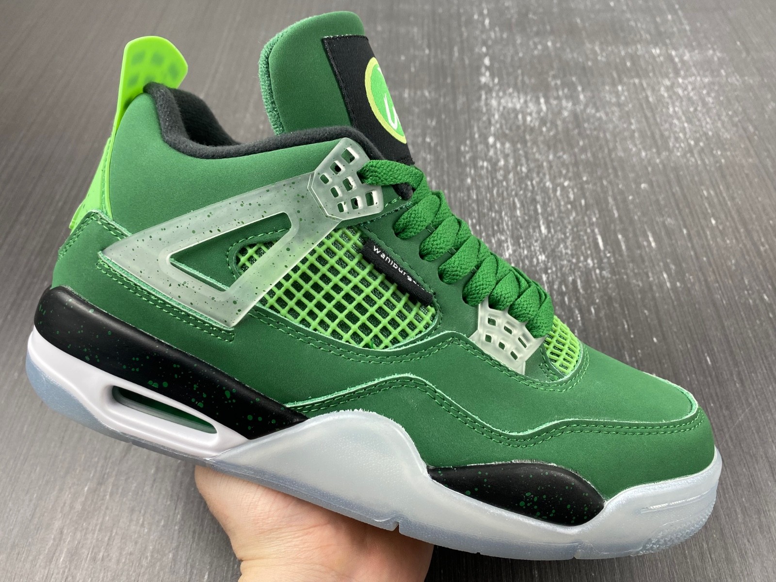 Air Jordan 4 PE green AJ4-904284