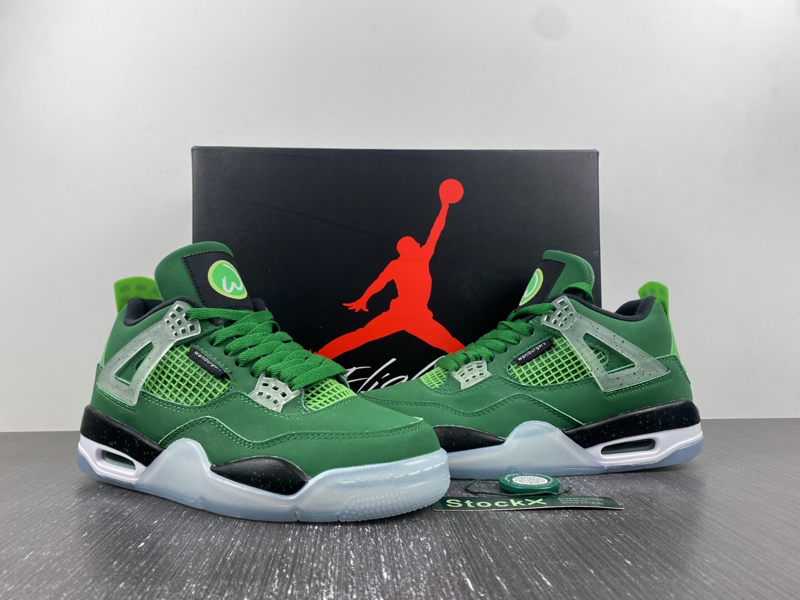 Air Jordan 4 PE green AJ4-904284