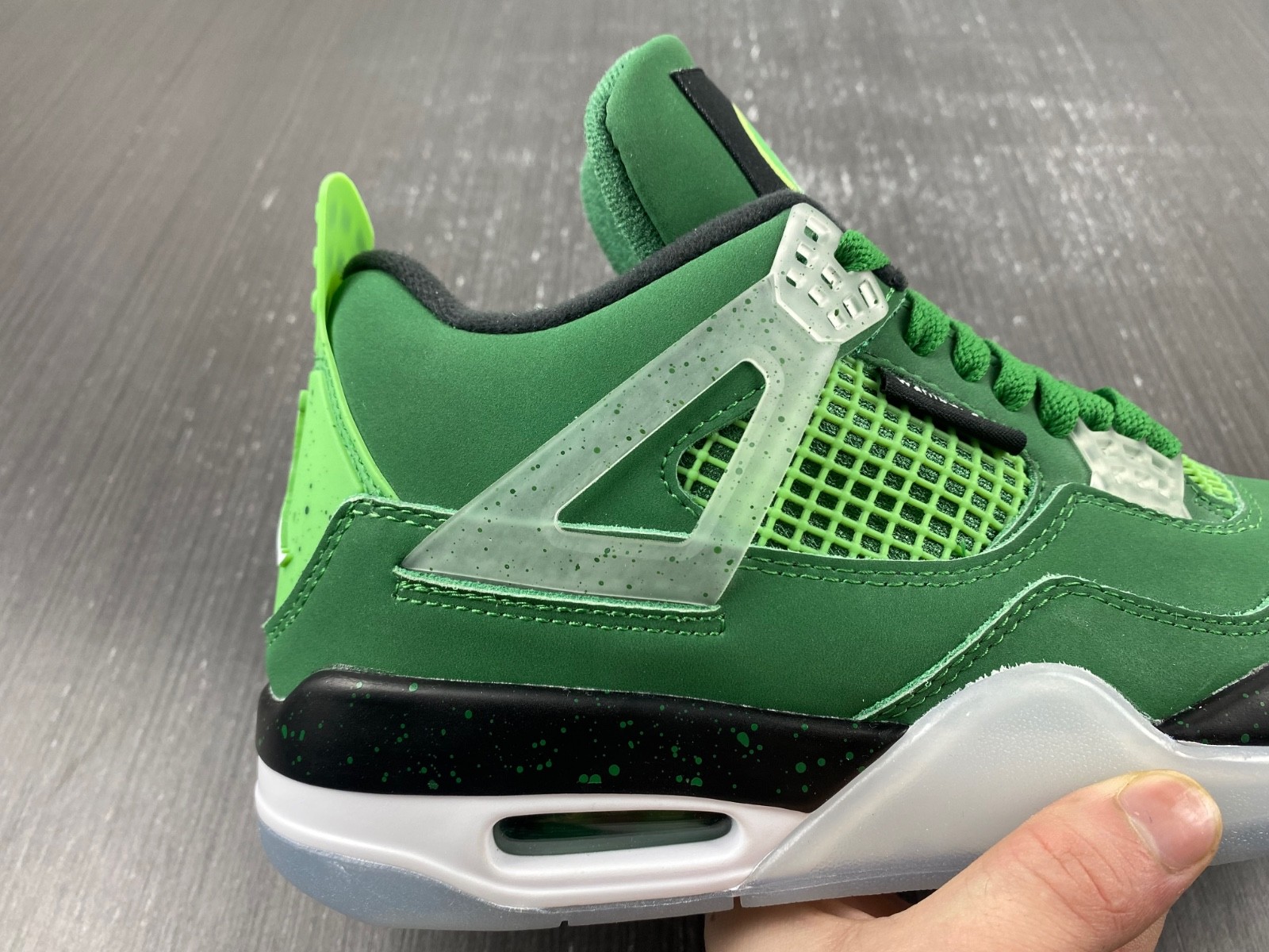 Air Jordan 4 PE green AJ4-904284