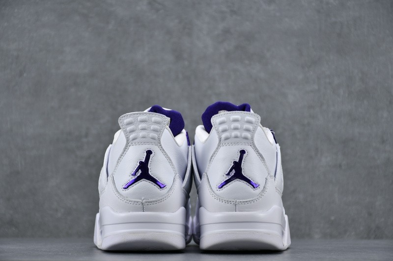 Air Jordan 4 Retro “Pure Money” white purple CT8527-115