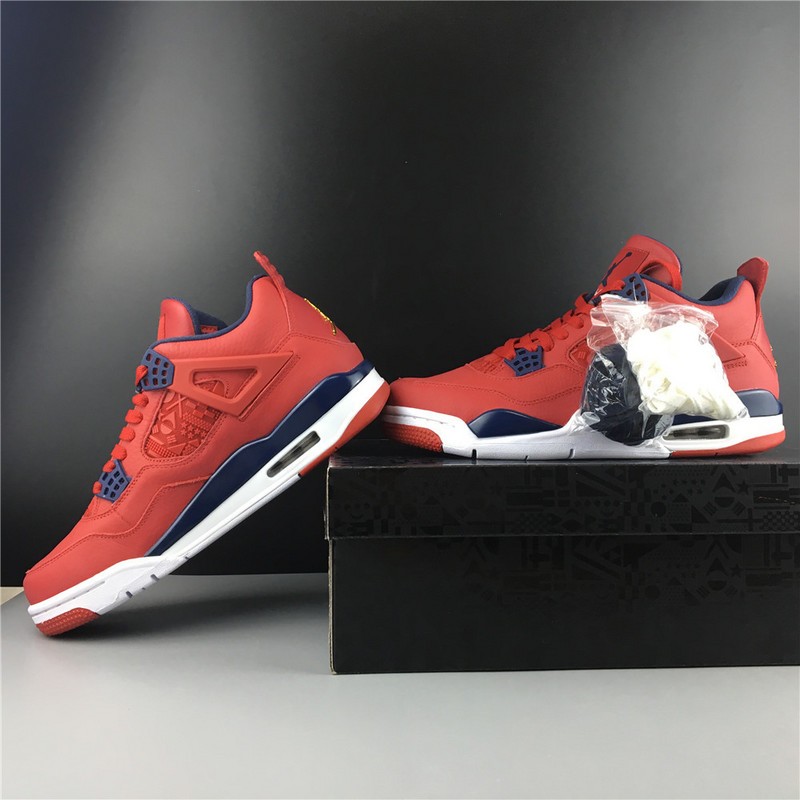 AIR JORDAN 4 RETRO World Cup League Red  CL1184-617