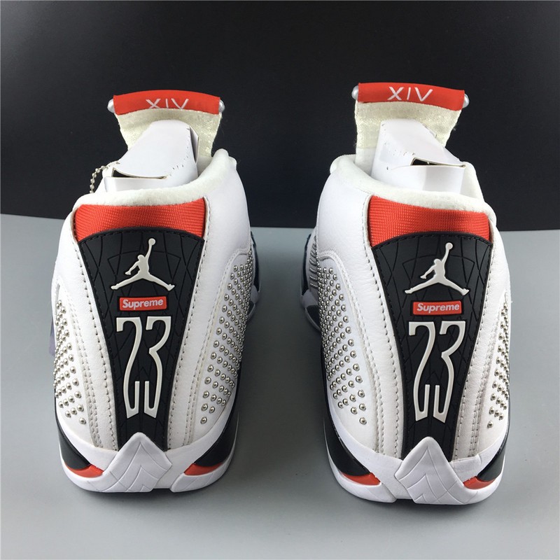 S*p*e Air Jordan 14 White University Red BV7630-106
