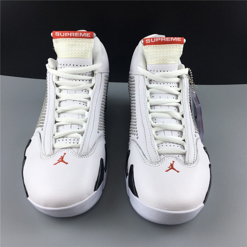 S*p*e Air Jordan 14 White University Red BV7630-106