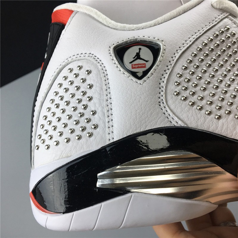 S*p*e Air Jordan 14 White University Red BV7630-106