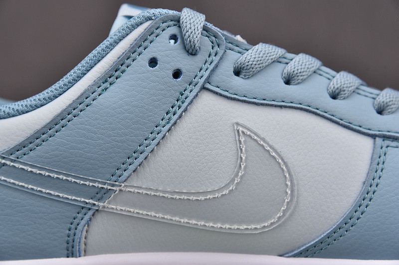 Nike Dunk Low Clear Blue Swoosh DH9765-401