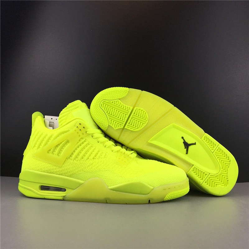 Air Jordan 4 Flyknit Volt AQ3559-700