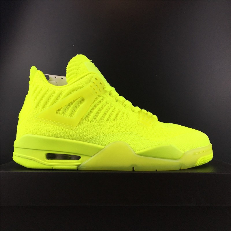 Air Jordan 4 Flyknit Volt AQ3559-700