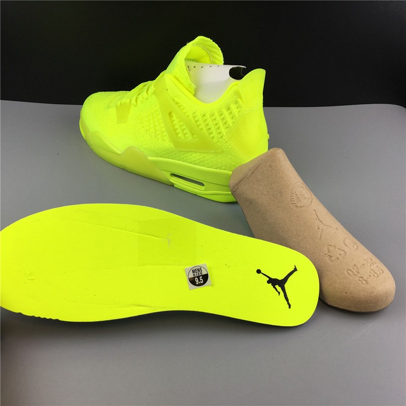 Air Jordan 4 Flyknit Volt AQ3559-700