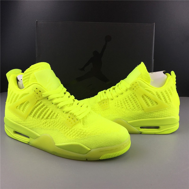 Air Jordan 4 Flyknit Volt AQ3559-700
