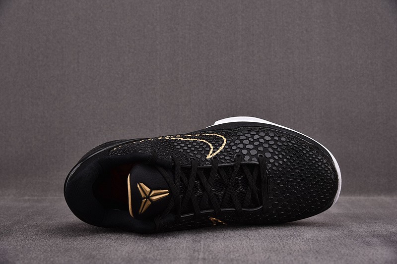 Nike Zoom Kobe 6 Black Del Sol Metallic Gold KB0824-127