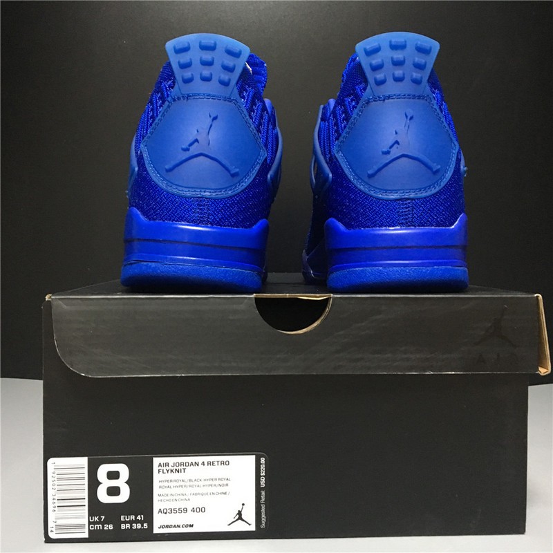 Air Jordan 4 Flyknit Royal AQ3559-400