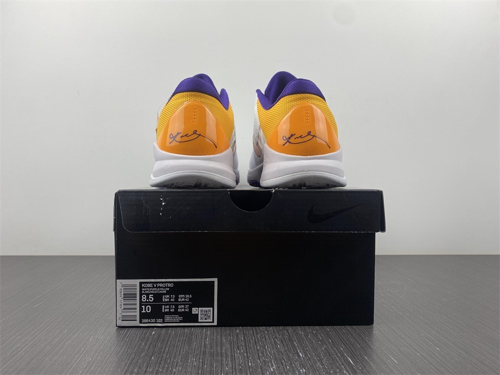 Nike Kobe 5 Lakers Men