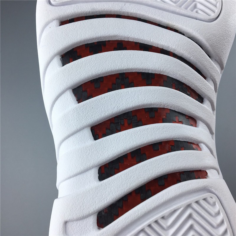 Air Jordan 12 FIBA White University Red 130690-107