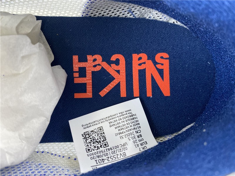 NIKE LD WAFFLE SACAI white BLUE lake BV2552-401