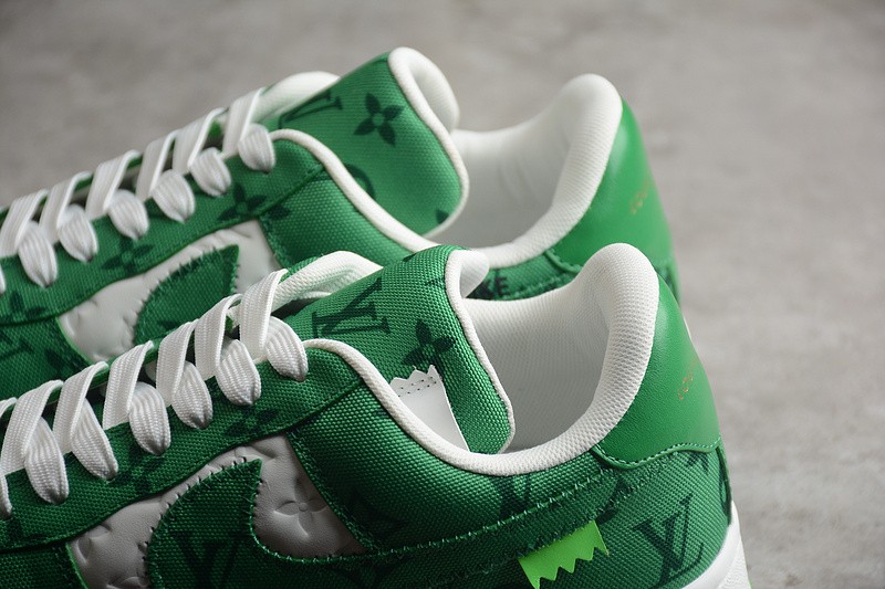 NIKE LOW AIR FORCE 1 X LV green white