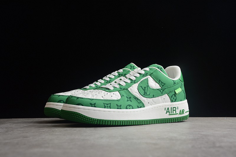 NIKE LOW AIR FORCE 1 X LV green white
