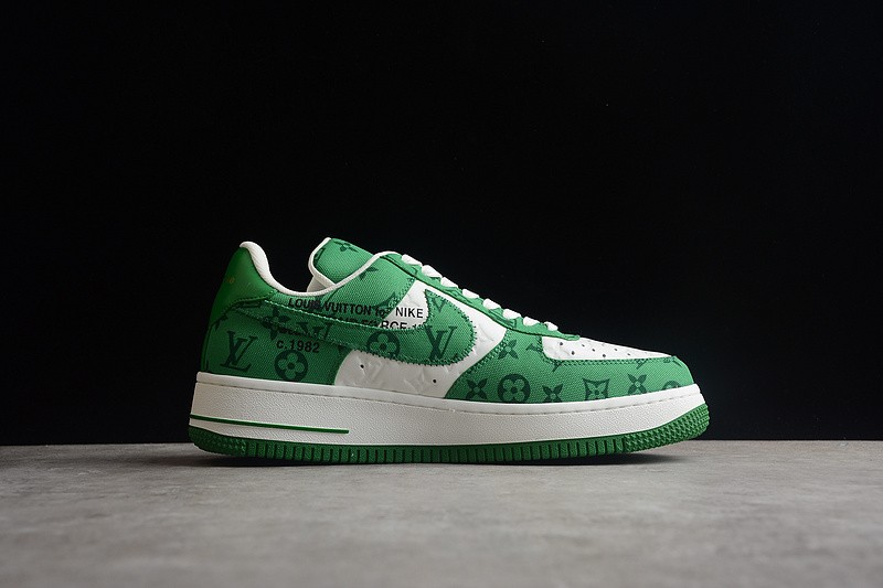 NIKE LOW AIR FORCE 1 X LV green white